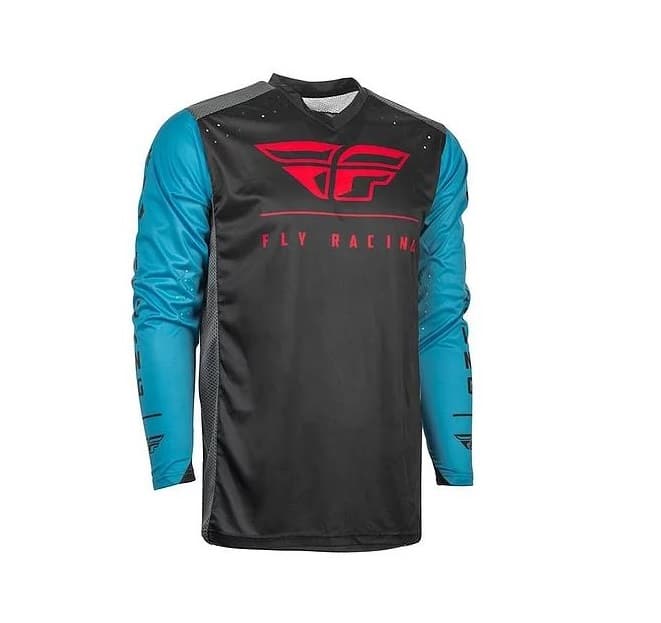 Polera FLY Radium Negro/Azul/Rojo