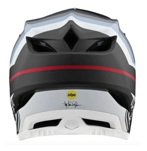 Casco Troy lee Designs D4 Composite Mirage black/silver