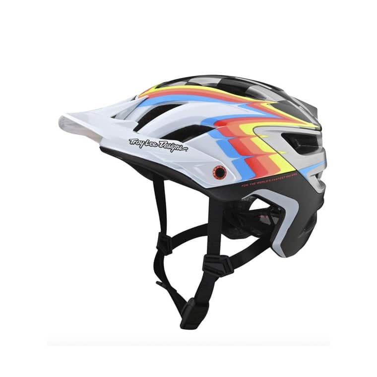 Casco Troy Lee Designs A3 Sideway Blanco/Gris