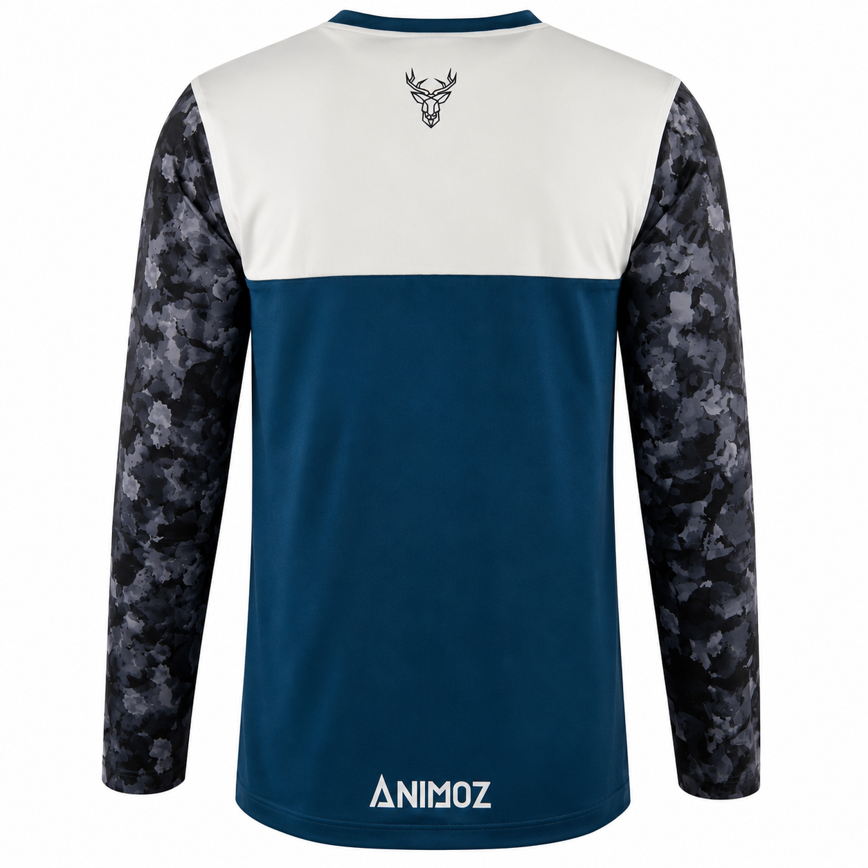 Jersey Animoz Manga Larga Azul Wild