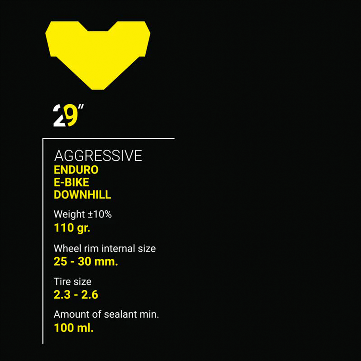 NEW PANZER 27,5 ENDURO / DH MOUSSE-INSERT ANTIPINCHAZO