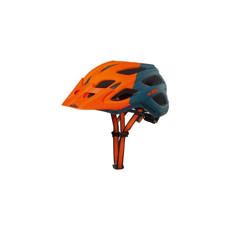 Casco ciclismo KTM Factory Character II Naranja/Petrol