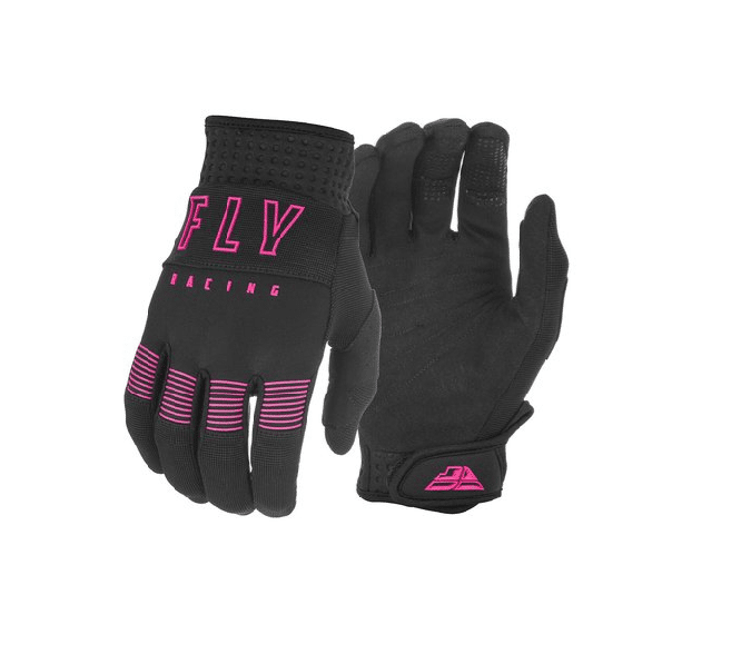 GUANTES F-16 NEGRO/ROSA SZ 10