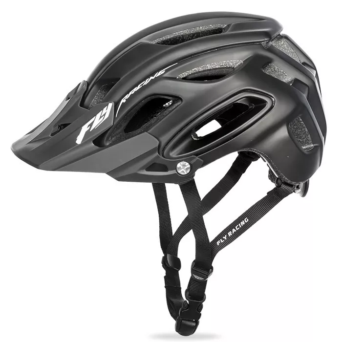 Casco Bicicleta Fly Racing Freestone Mtb Negro Mate