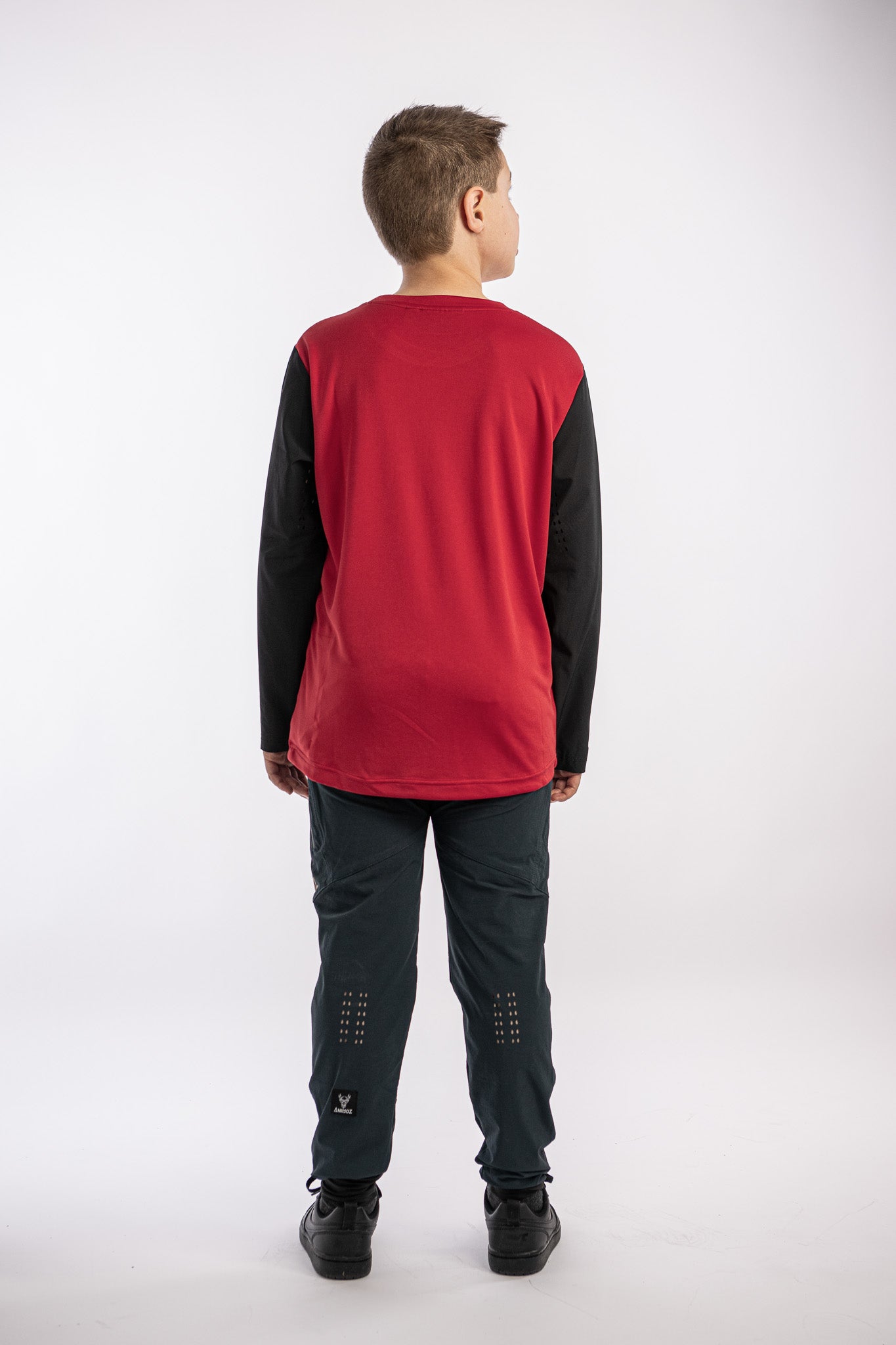 JERSEY MANGA LARGA KID WILD ROJO