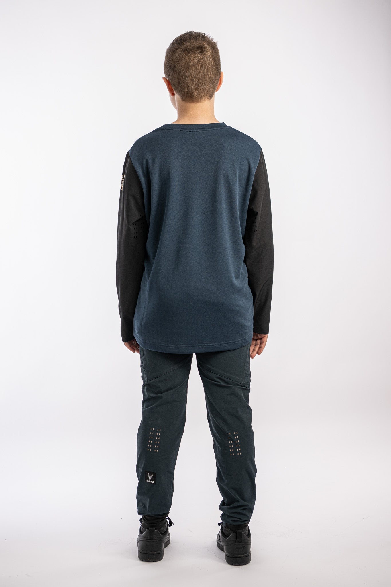 JERSEY DE MANGA LARGA KID WILD AZUL MARINO