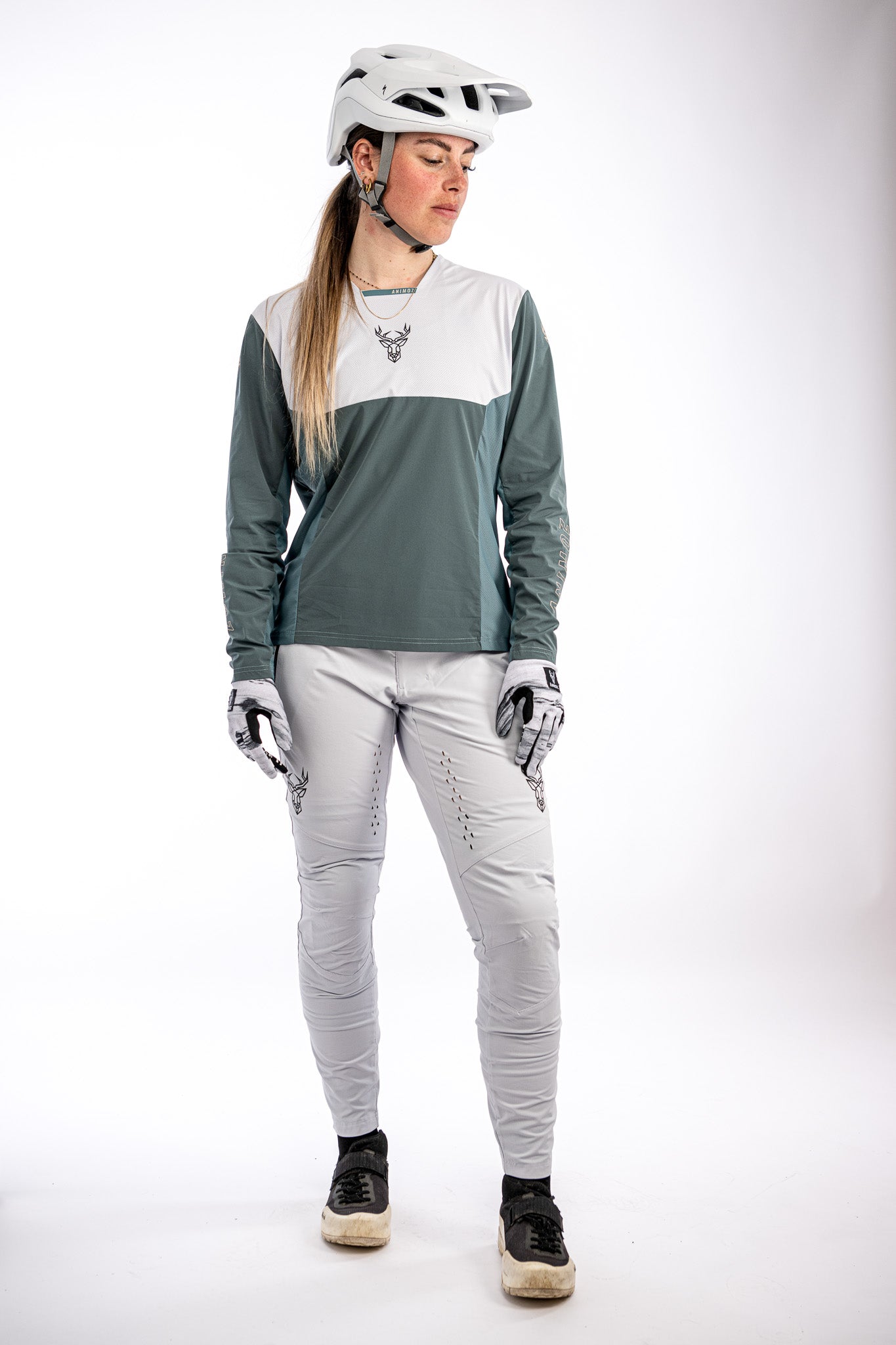 JERSEY MANGA LARGA PURE MUJER VERDE