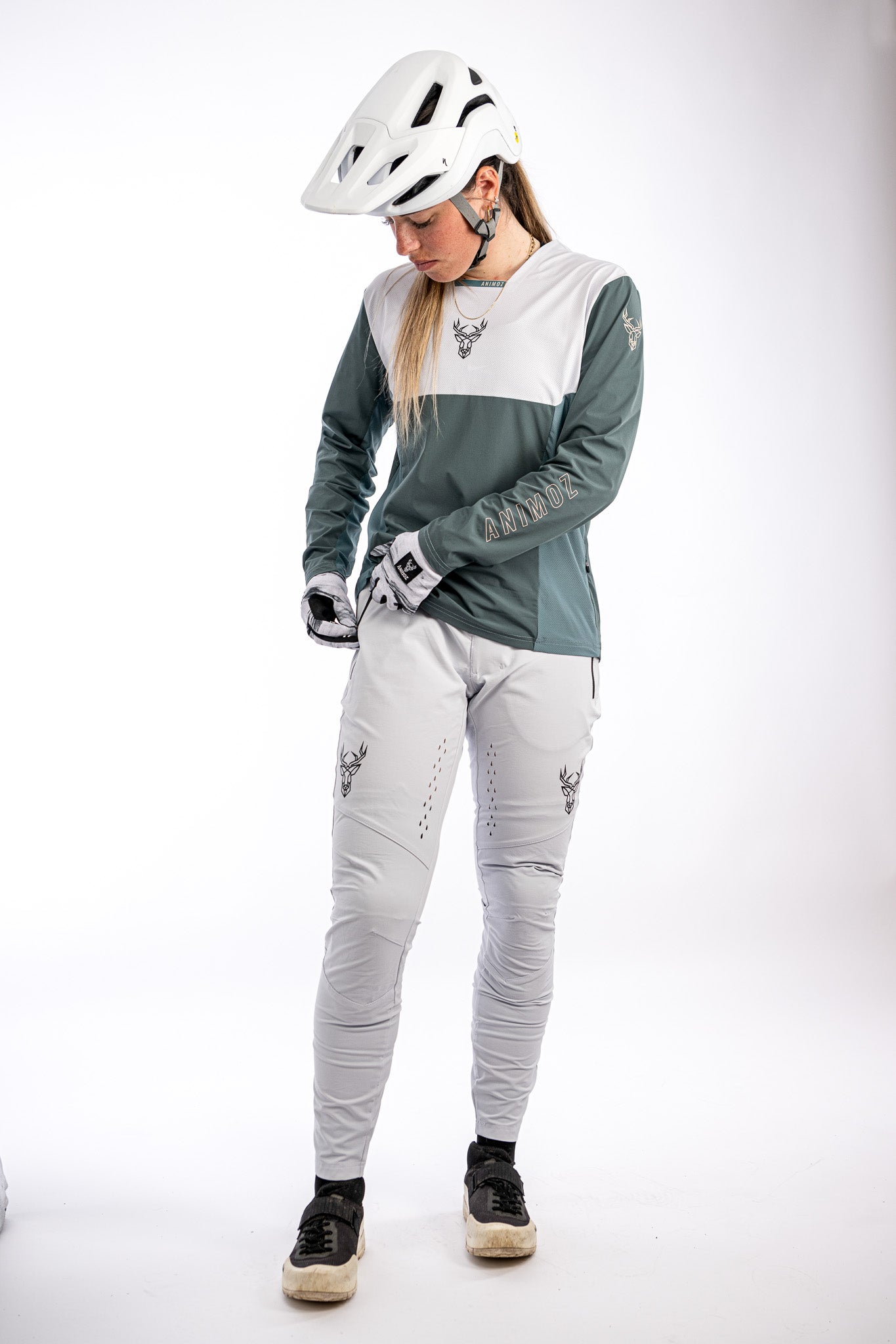 JERSEY MANGA LARGA PURE MUJER VERDE