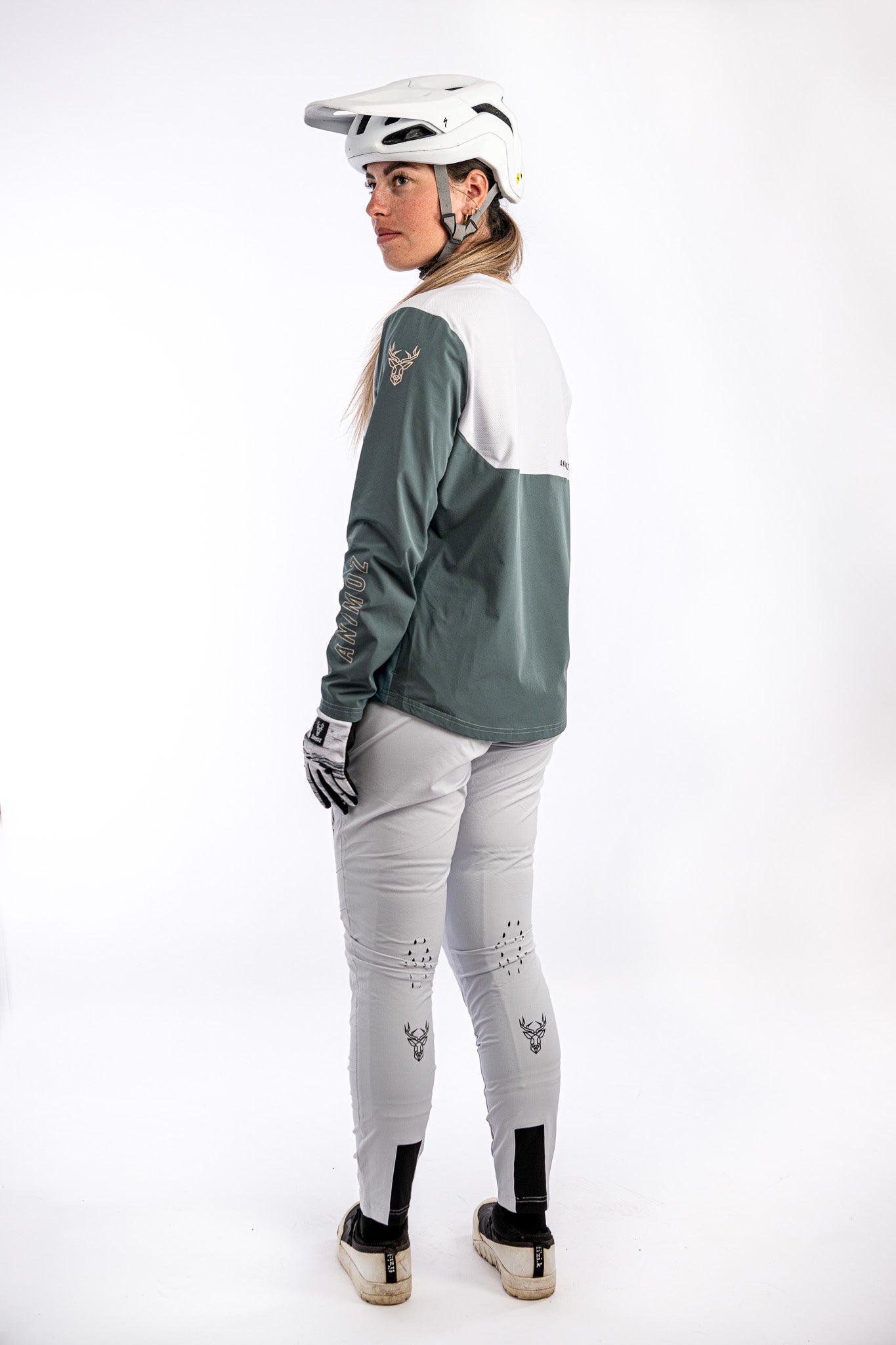 JERSEY MANGA LARGA PURE MUJER VERDE