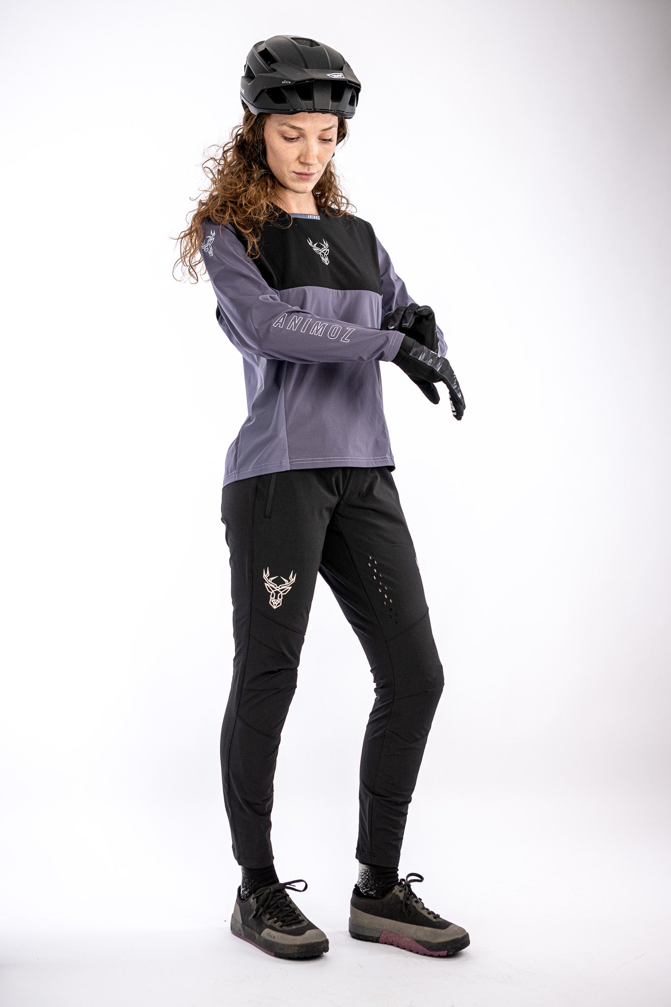 JERSEY MANGA LARGA PURE MUJER MORADO