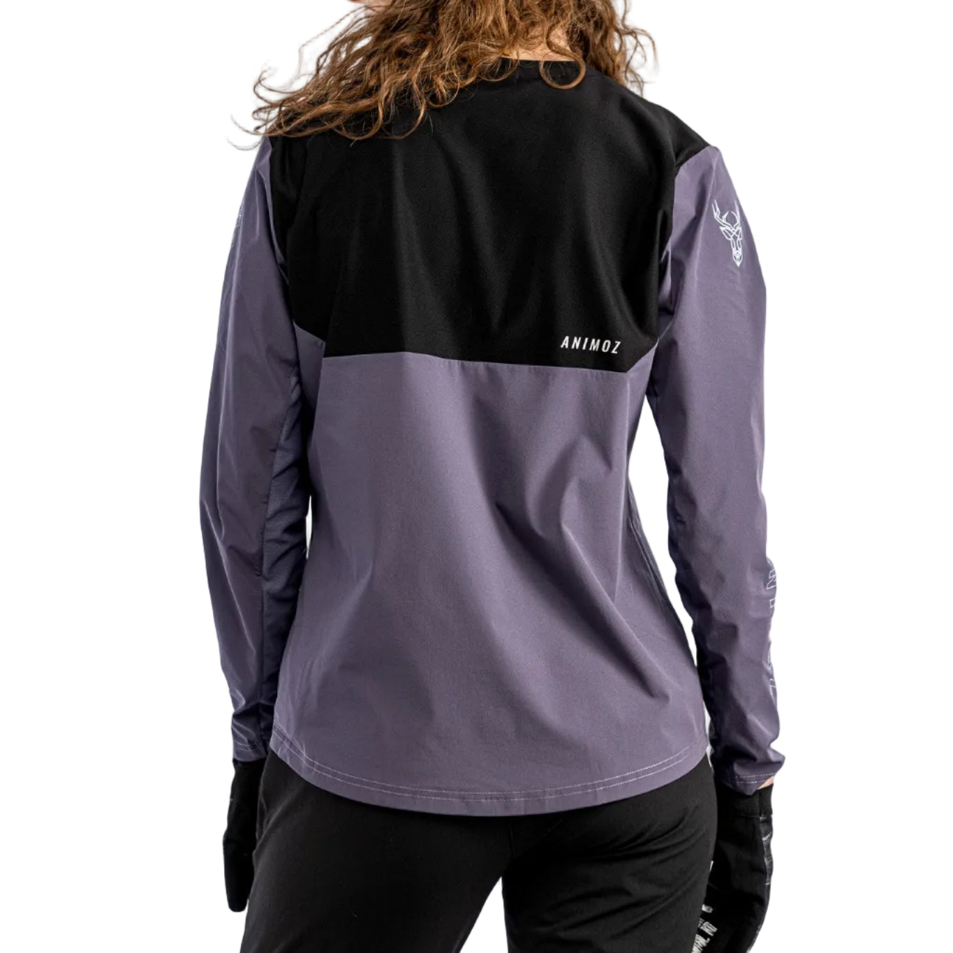 Jersey Animoz Manga Larga Pure Morado Mujer