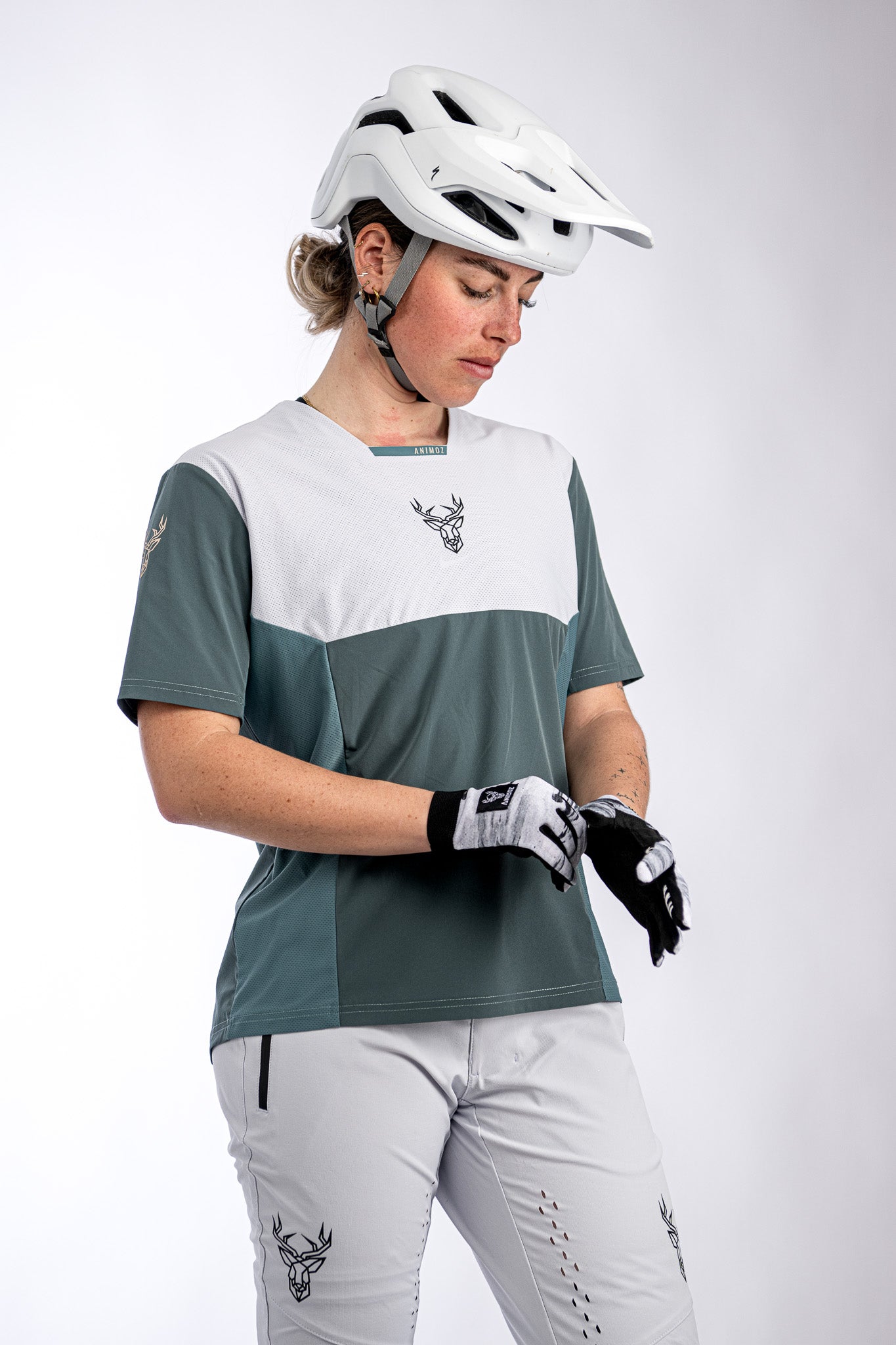JERSEY MANGA CORTA PURE MUJER VERDE