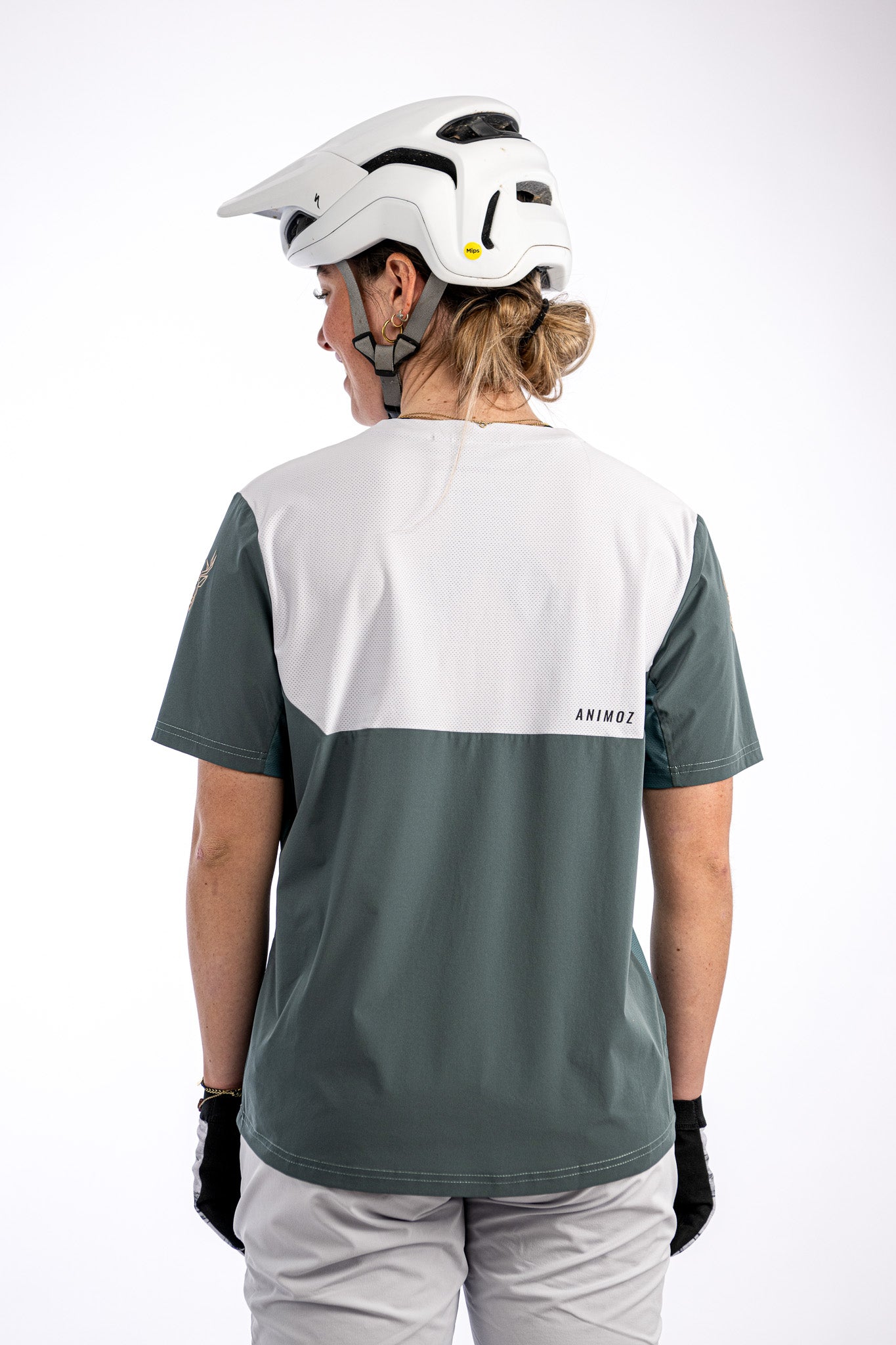 JERSEY MANGA CORTA PURE MUJER VERDE