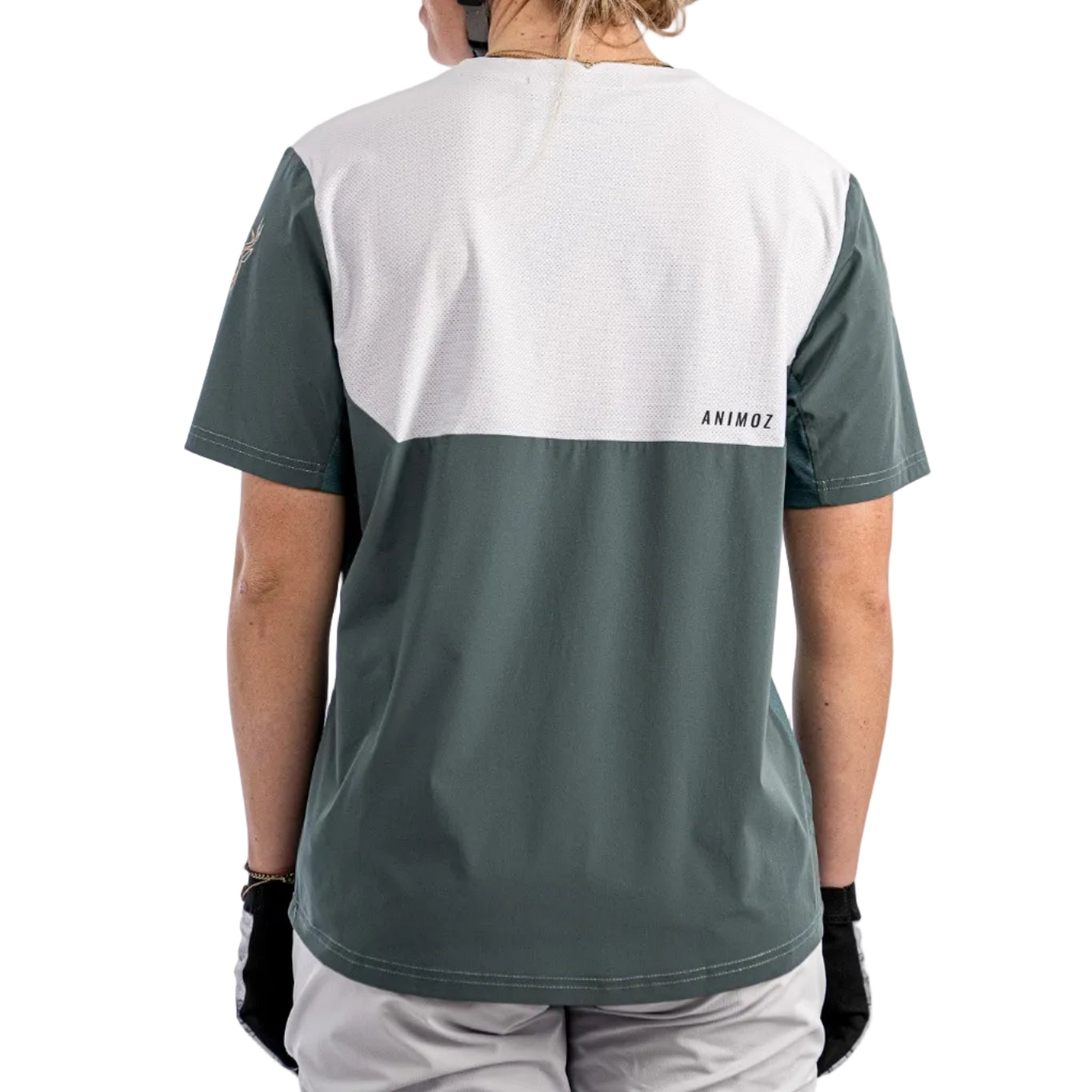 Jersey Animoz Manga Corta Pure Verde Mujer