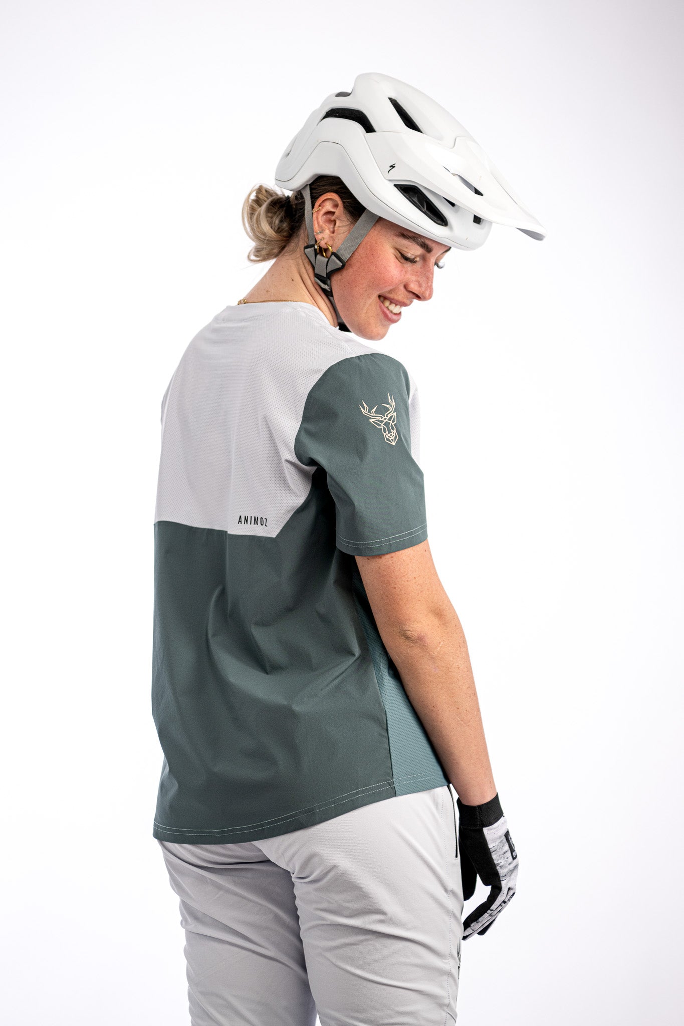 JERSEY MANGA CORTA PURE MUJER VERDE