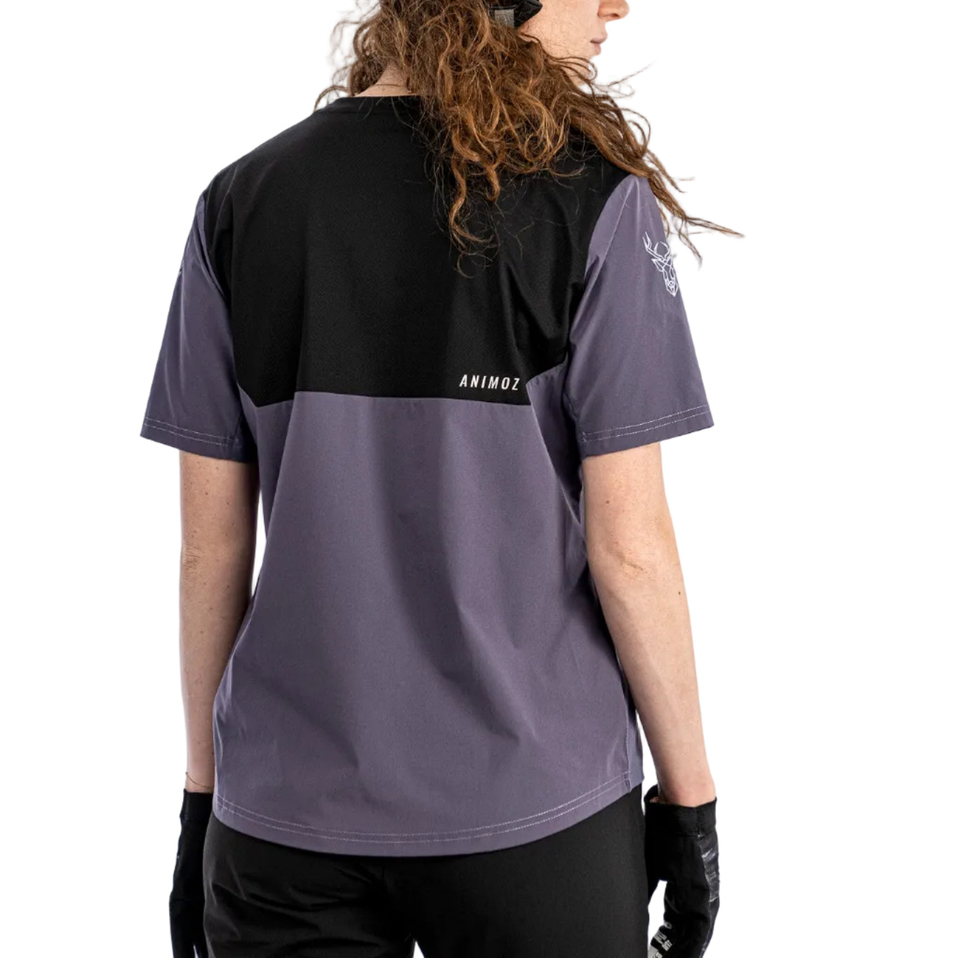 Jersey Animoz Manga Corta Pure Morado Mujer