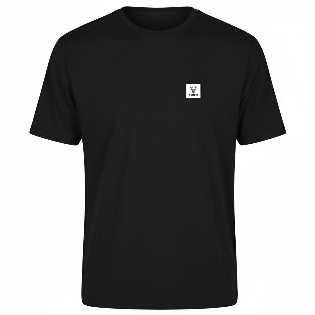 Polera Square Daily Negro