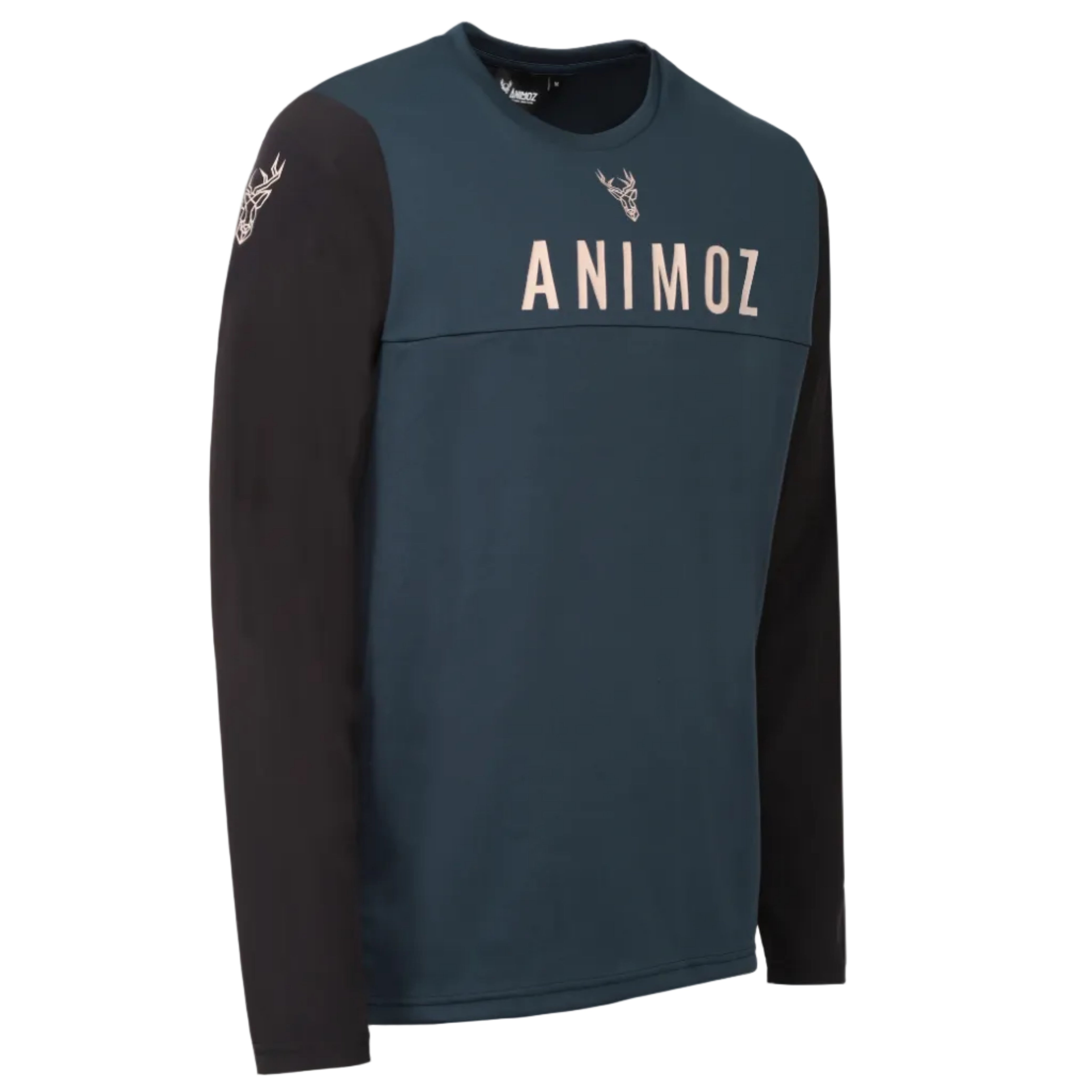 Jersey Animoz Manga Larga Wild Azul Marino para Niños