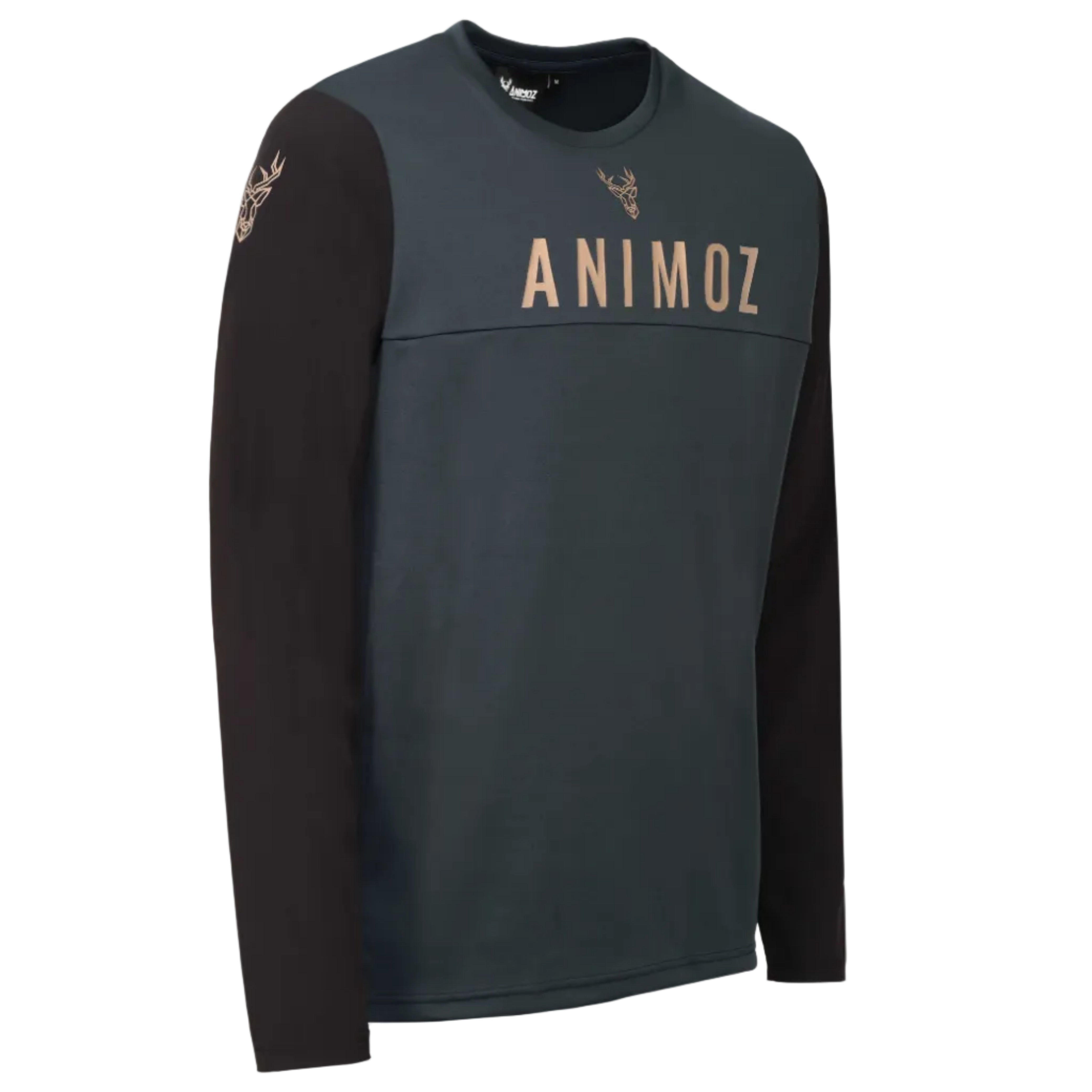 Jersey Animoz Manga Larga Wild Gris Oscuro