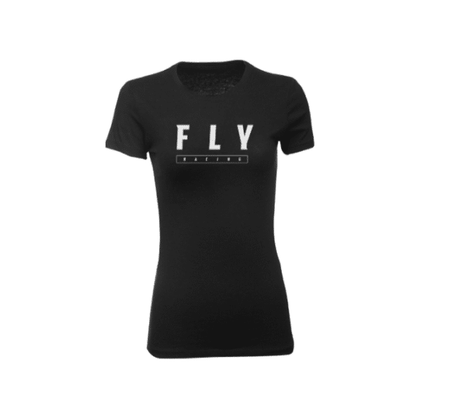 POLERA LOGO FLY MUJER NEGRA