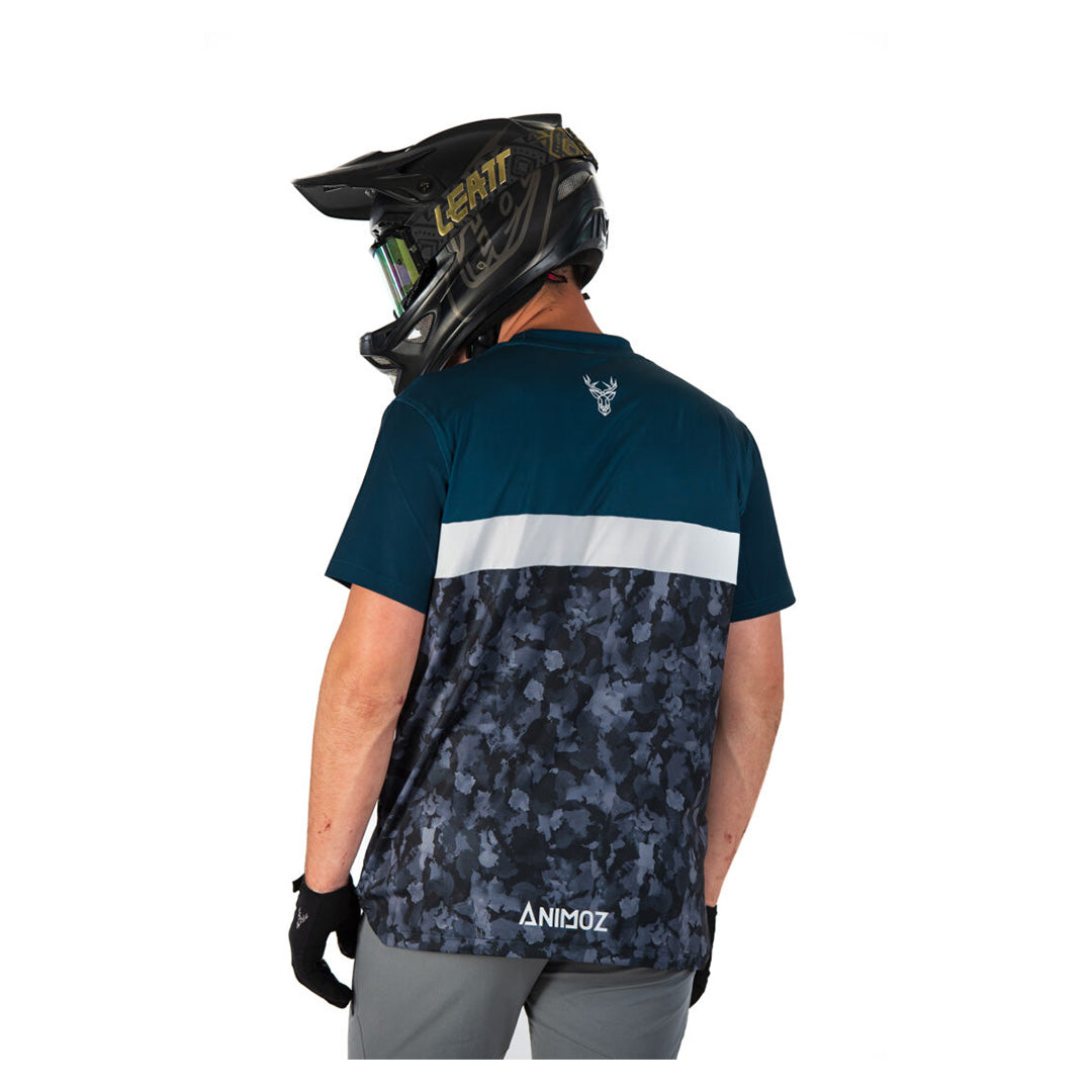 JERSEY MANGA CORTA AZUL WILD