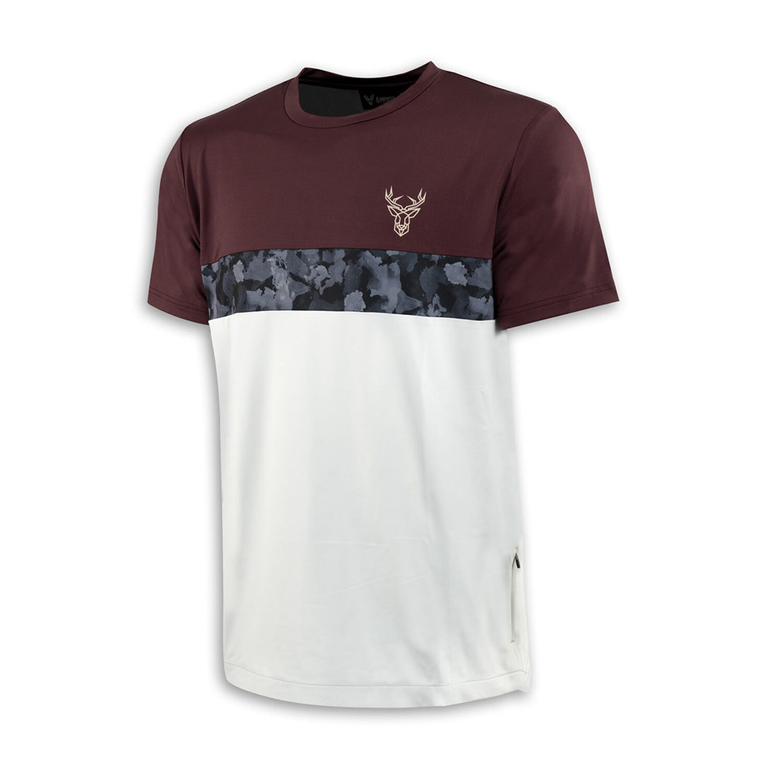 JERSEY MANGA CORTA BURDEOS WILD