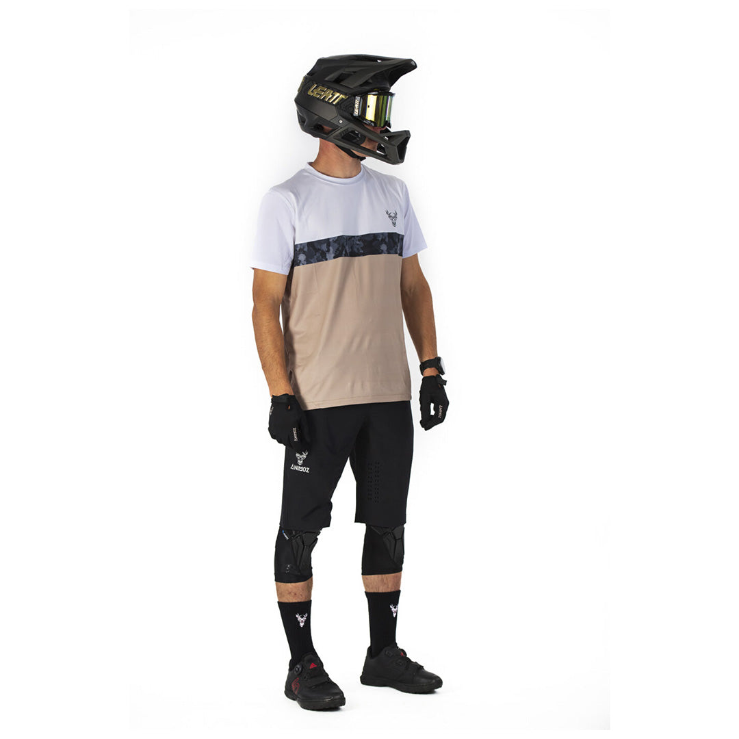 JERSEY MANGA CORTA CAMEL WILD