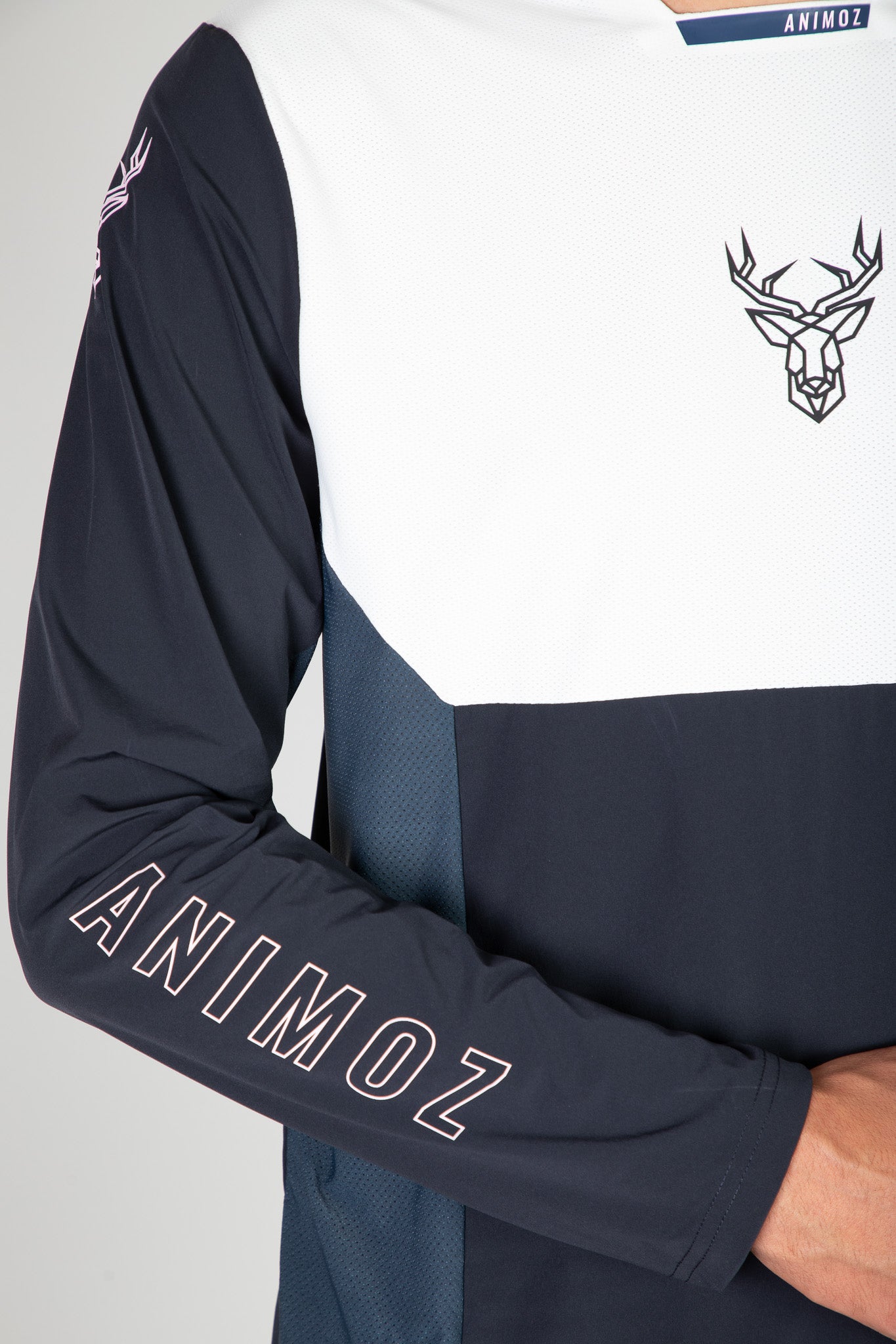 JERSEY MANGA LARGA PURE AZUL MARINO