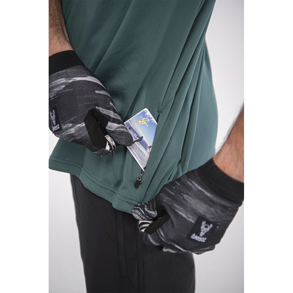 Polera Manga Corta Wild Verde