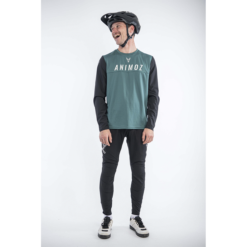 Polera Manga Larga Wilds Verde