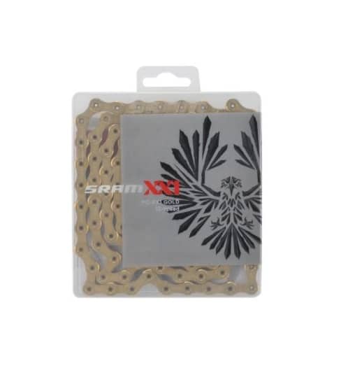 Cadena Sram XX1 Eagle 12 velocidades/Dorada
