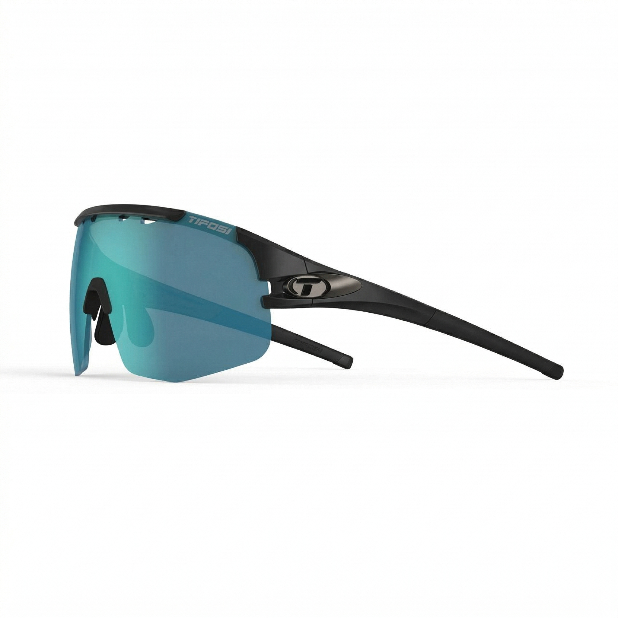 Tifosi Sledge Lite Matte Black Clarion Blue Fototec
