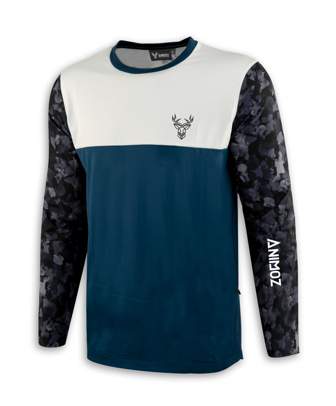 JERSEY MANGA LARGA AZUL WILD