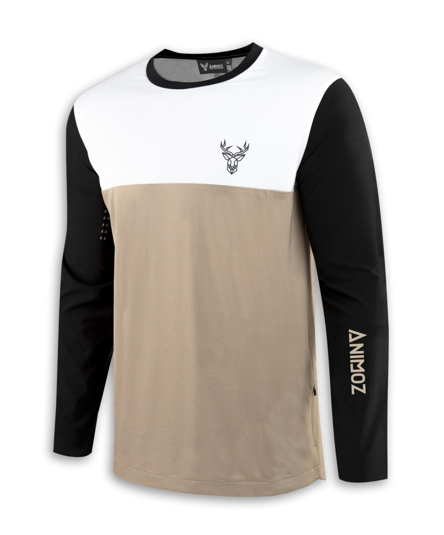 JERSEY MANGA LARGA CAMEL WILD