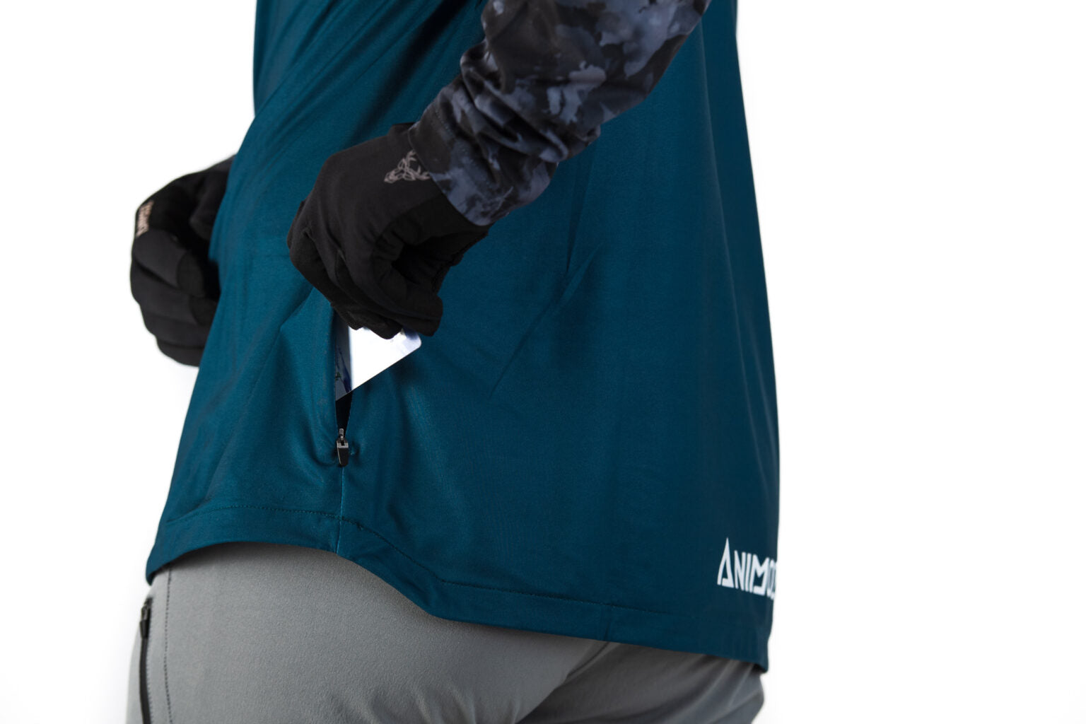 JERSEY MANGA LARGA AZUL WILD