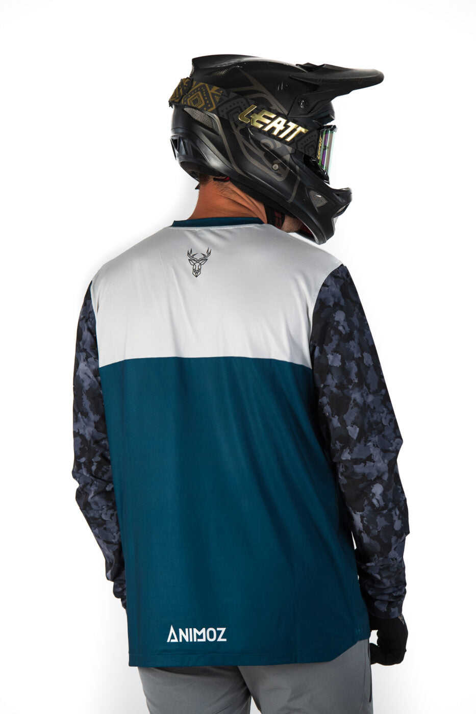 JERSEY MANGA LARGA AZUL WILD