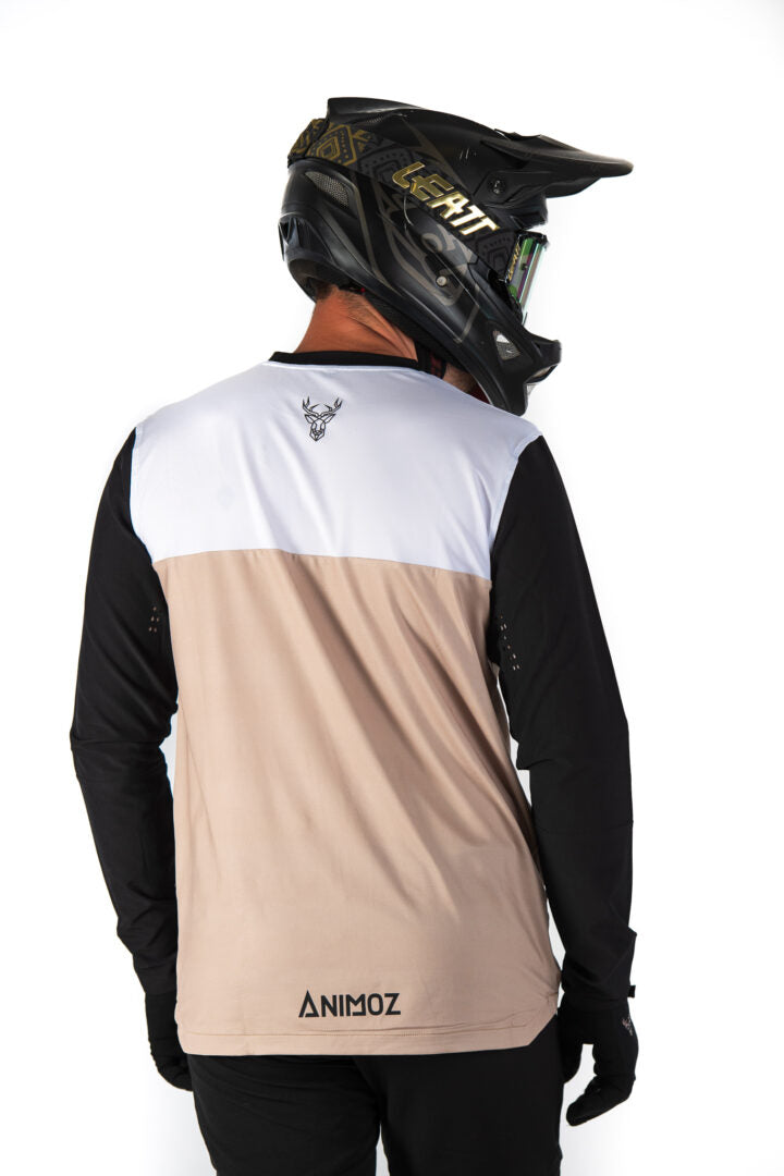 JERSEY MANGA LARGA CAMEL WILD