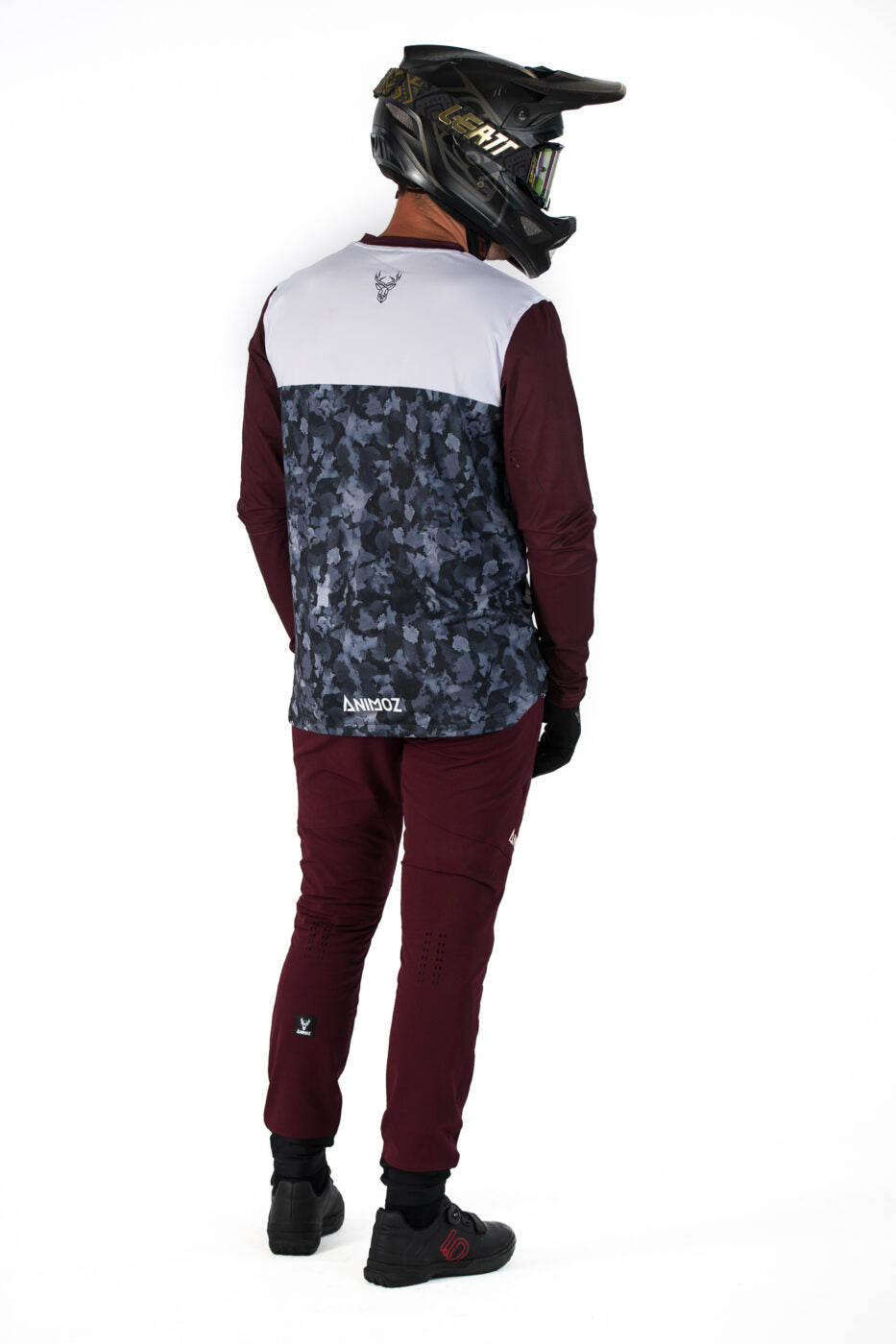 JERSEY MANGA LARGA BURDEOS WILD