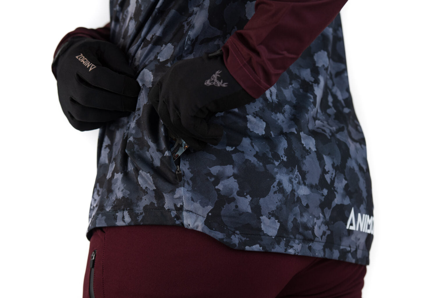 JERSEY MANGA LARGA BURDEOS WILD