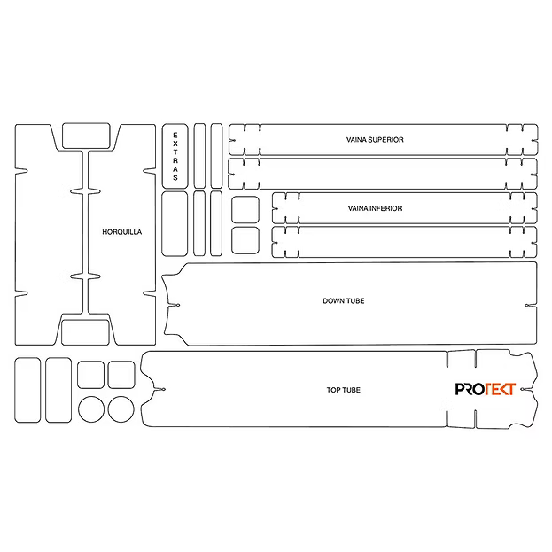 Protectores para Cuadros y Horquillas PROTEKT Full XL