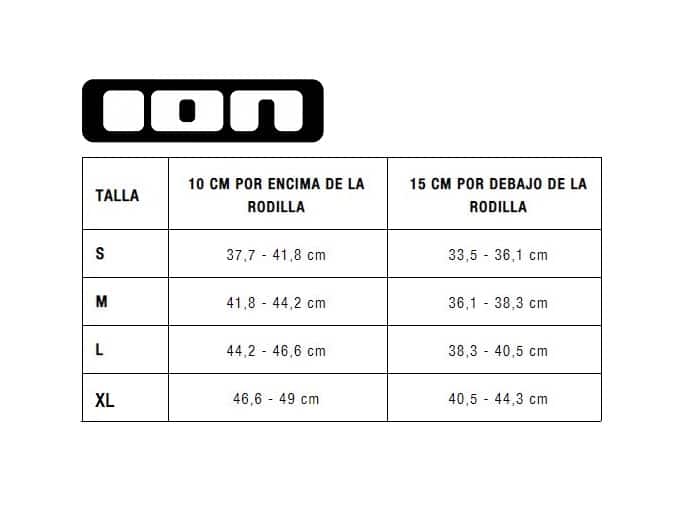 Rodilleras ION K-pact con cierre