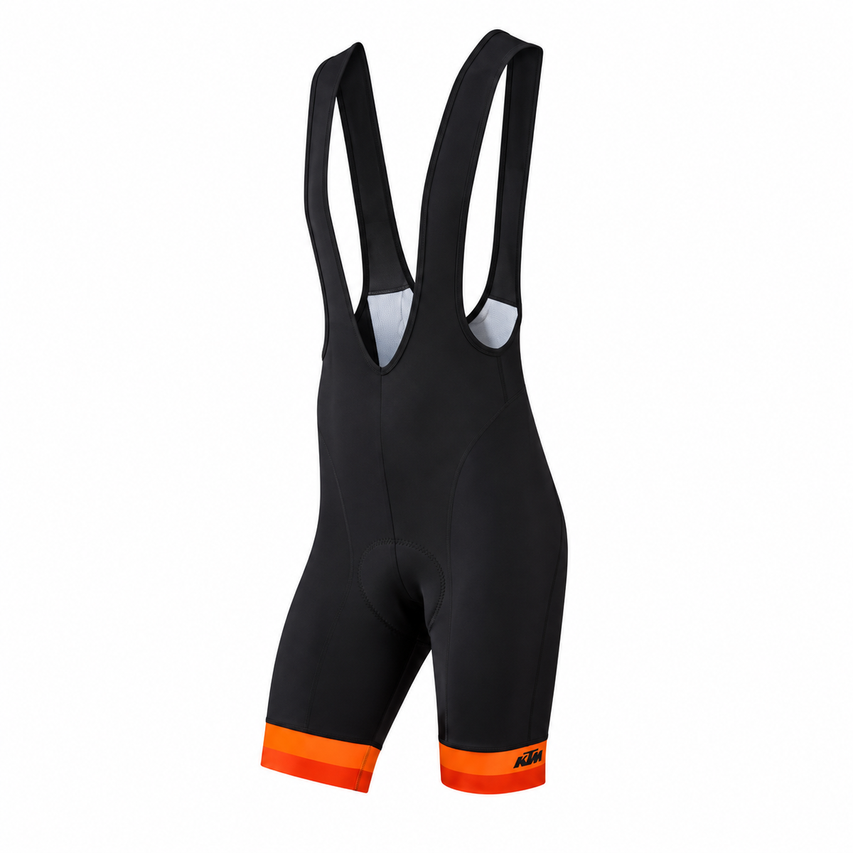 Short de Ciclismo KTM Factory Line Negro/Naranjo