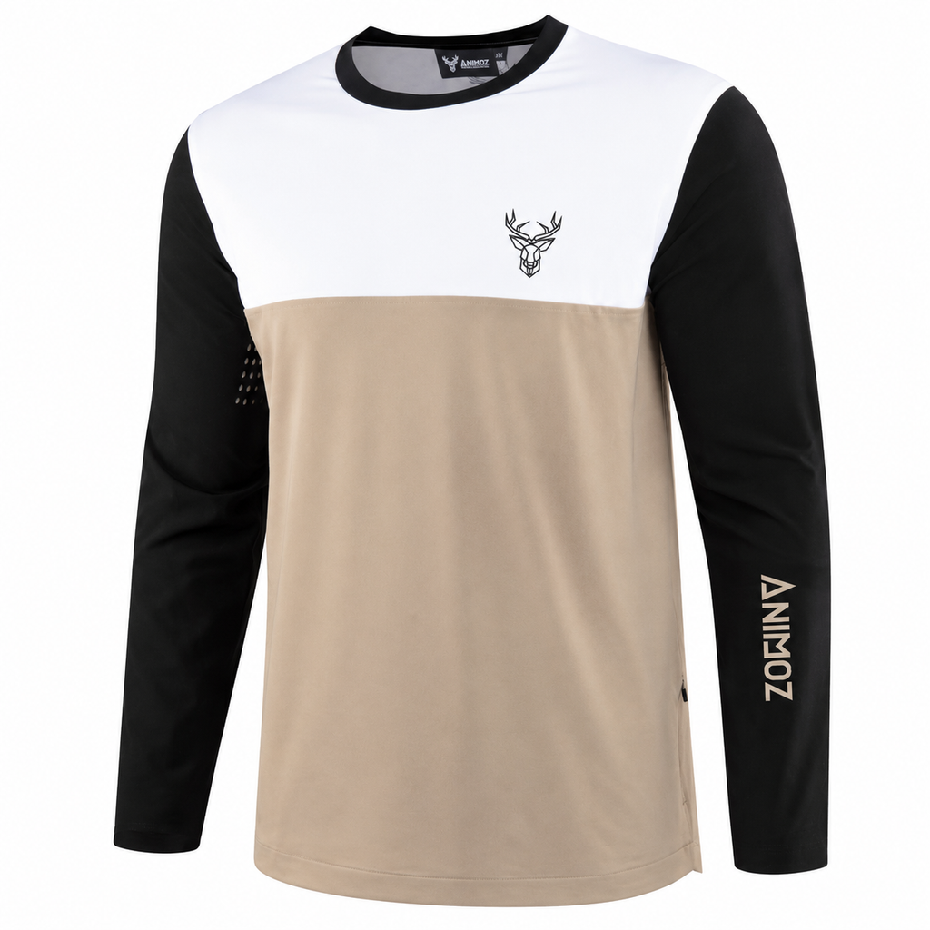 Jersey Animoz Manga Larga Wild Camel