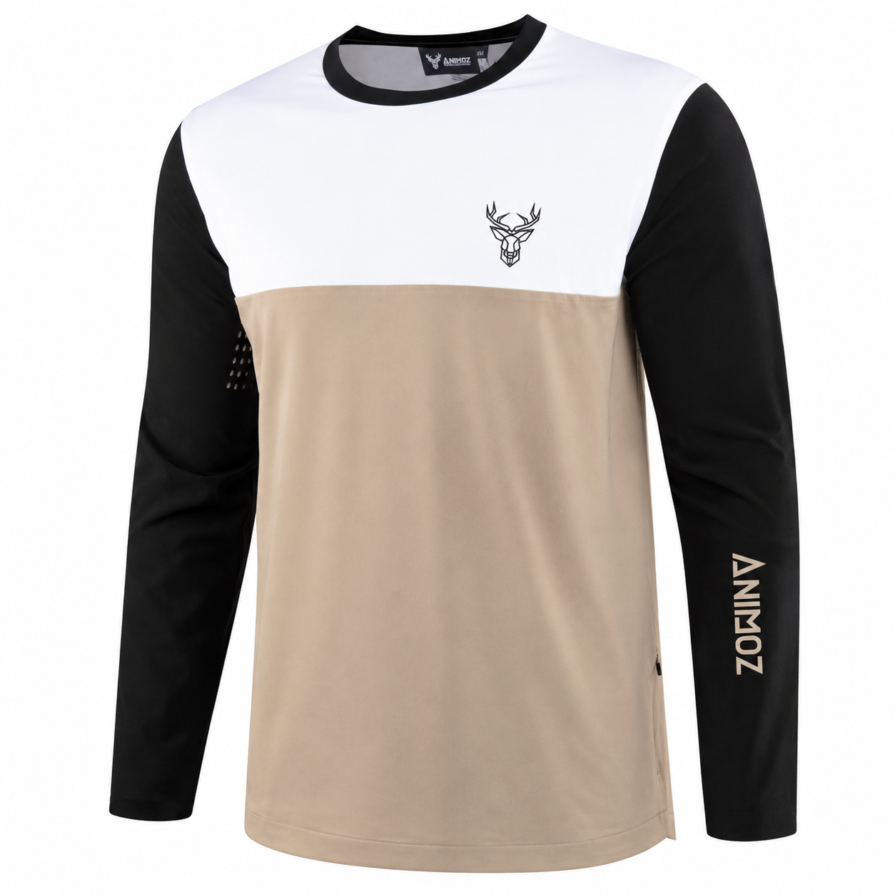 Jersey Animoz Manga Larga Camel Wild