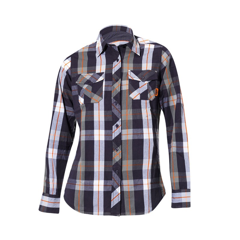 Camisa KTM Hemd Kariert FC Herr