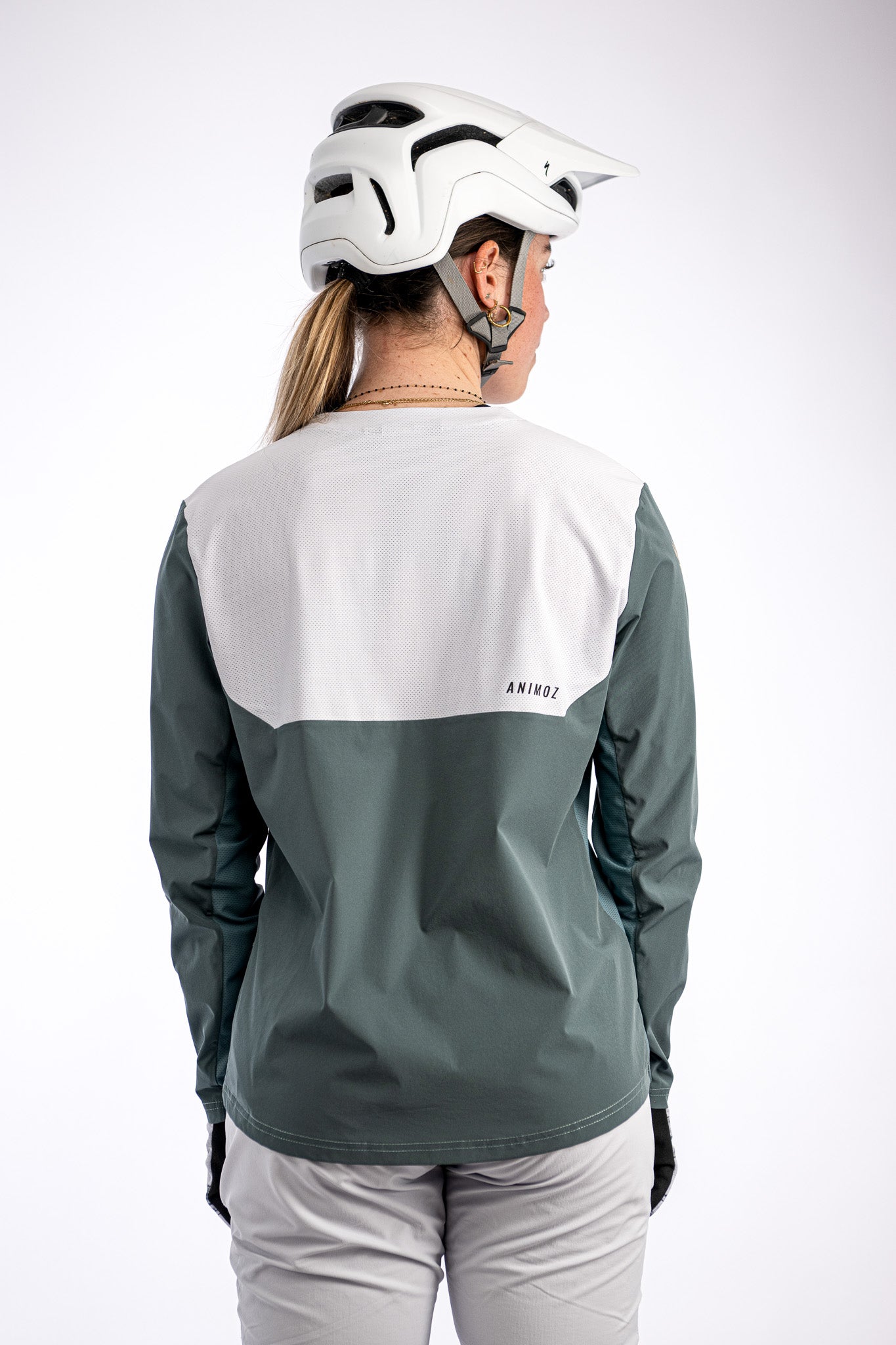 JERSEY MANGA LARGA PURE MUJER VERDE