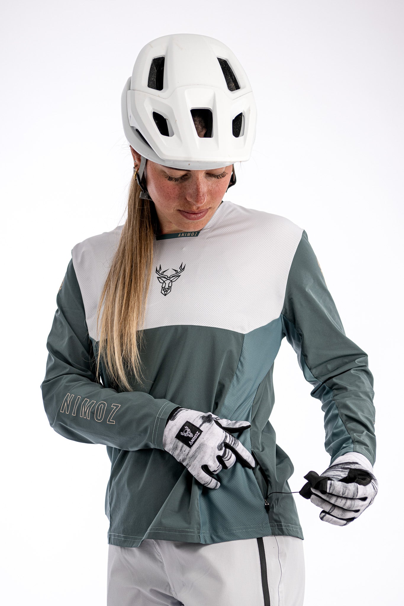 JERSEY MANGA LARGA PURE MUJER VERDE