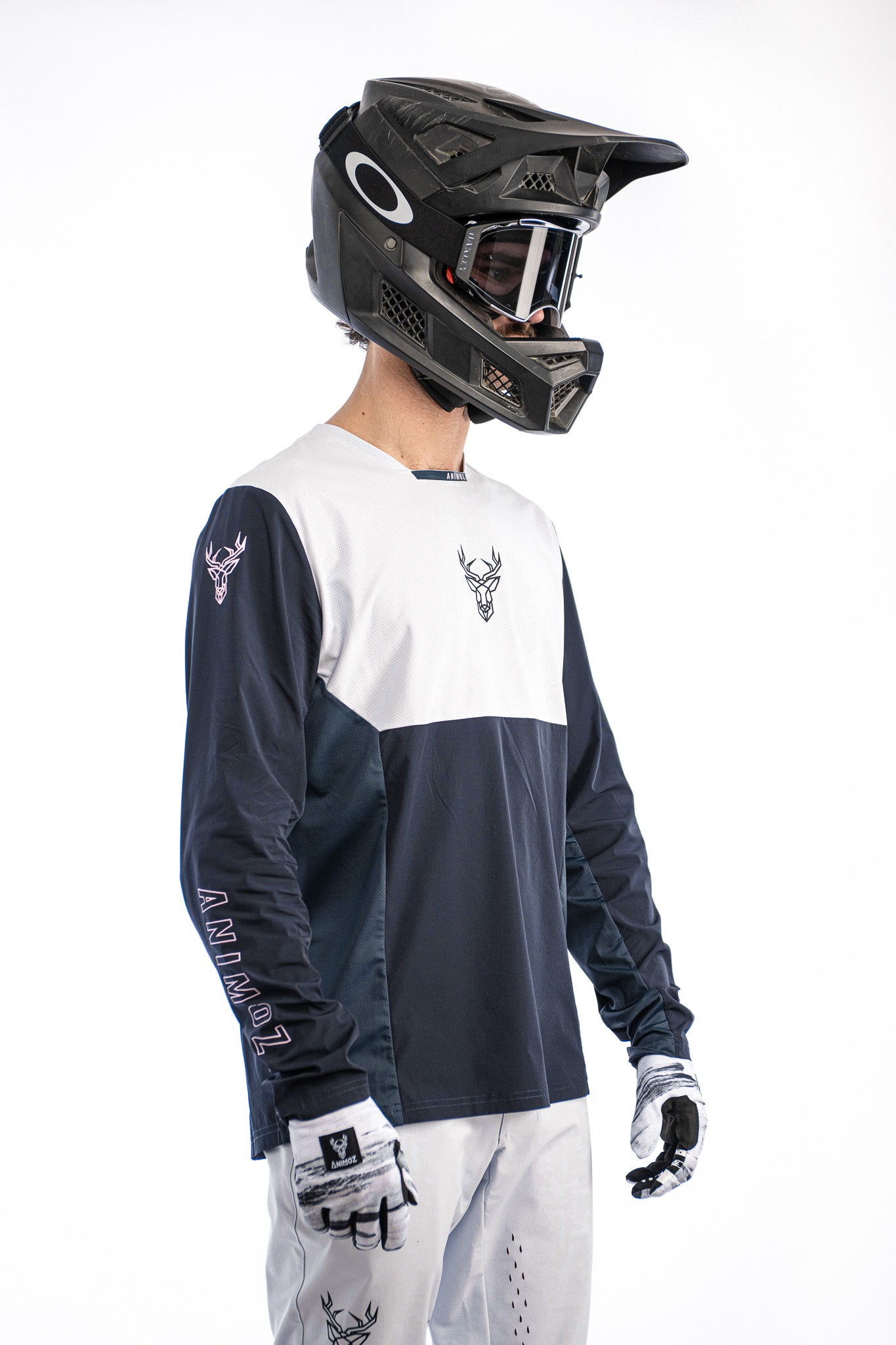 JERSEY MANGA LARGA PURE AZUL MARINO