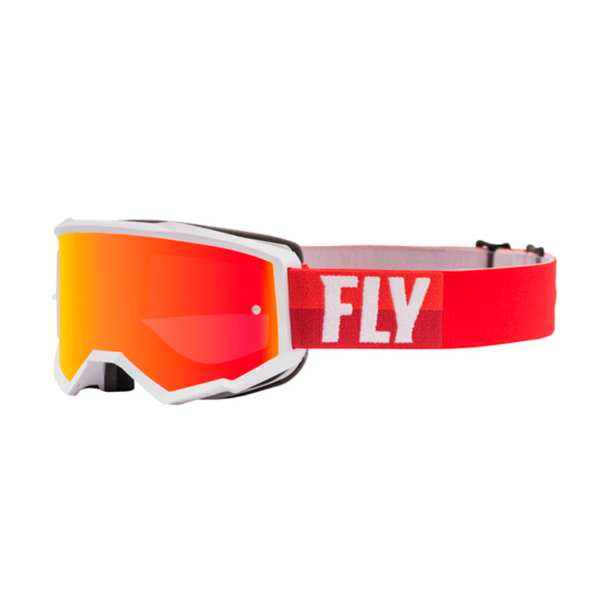 Antiparras Fly Googgle Zone White/Red: Claro visionado, durabilidad y estilo. Prepárate para aventuras al aire libre sin limitaciones.