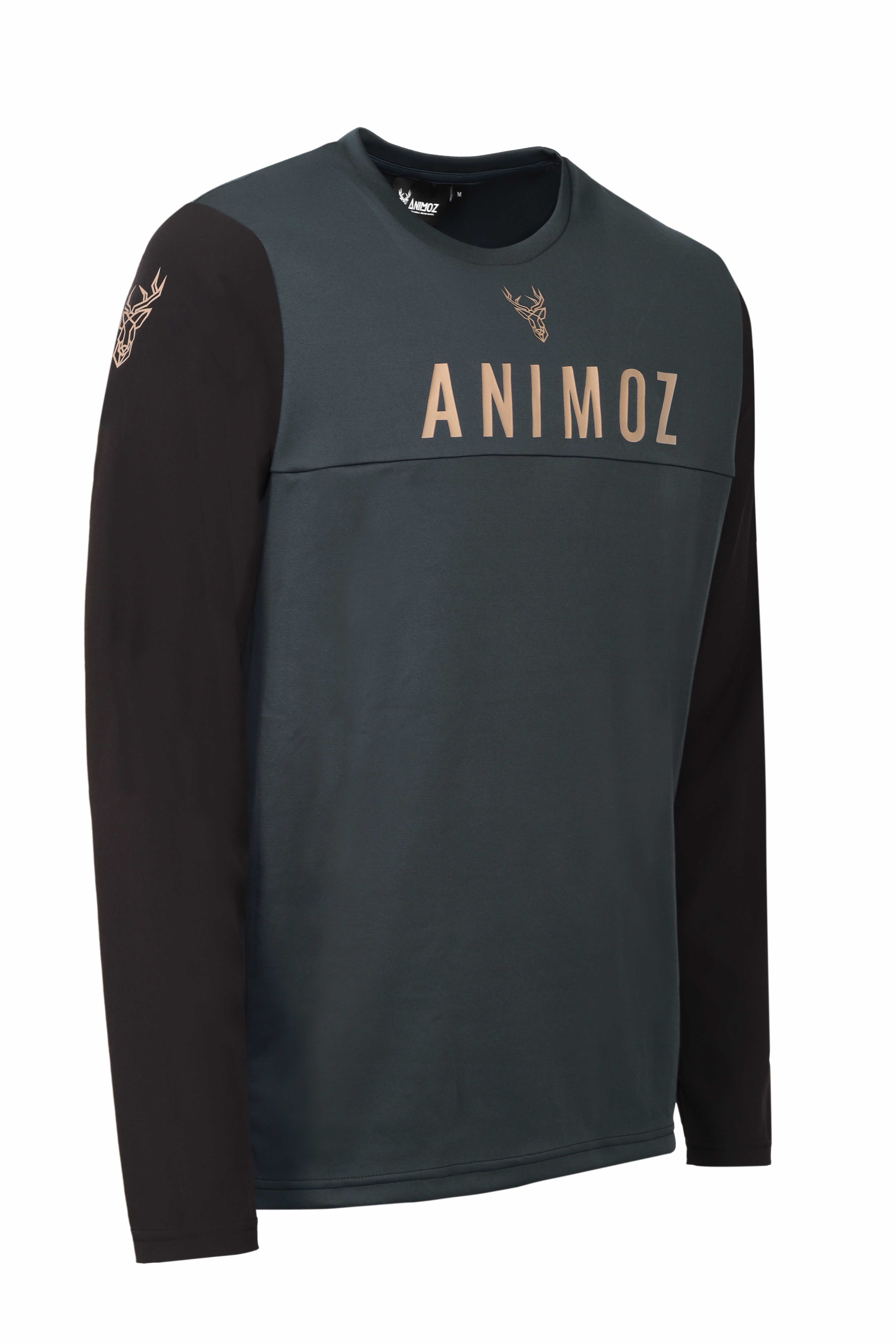 JERSEY MANGA LARGA WILD GRIS OSCURO